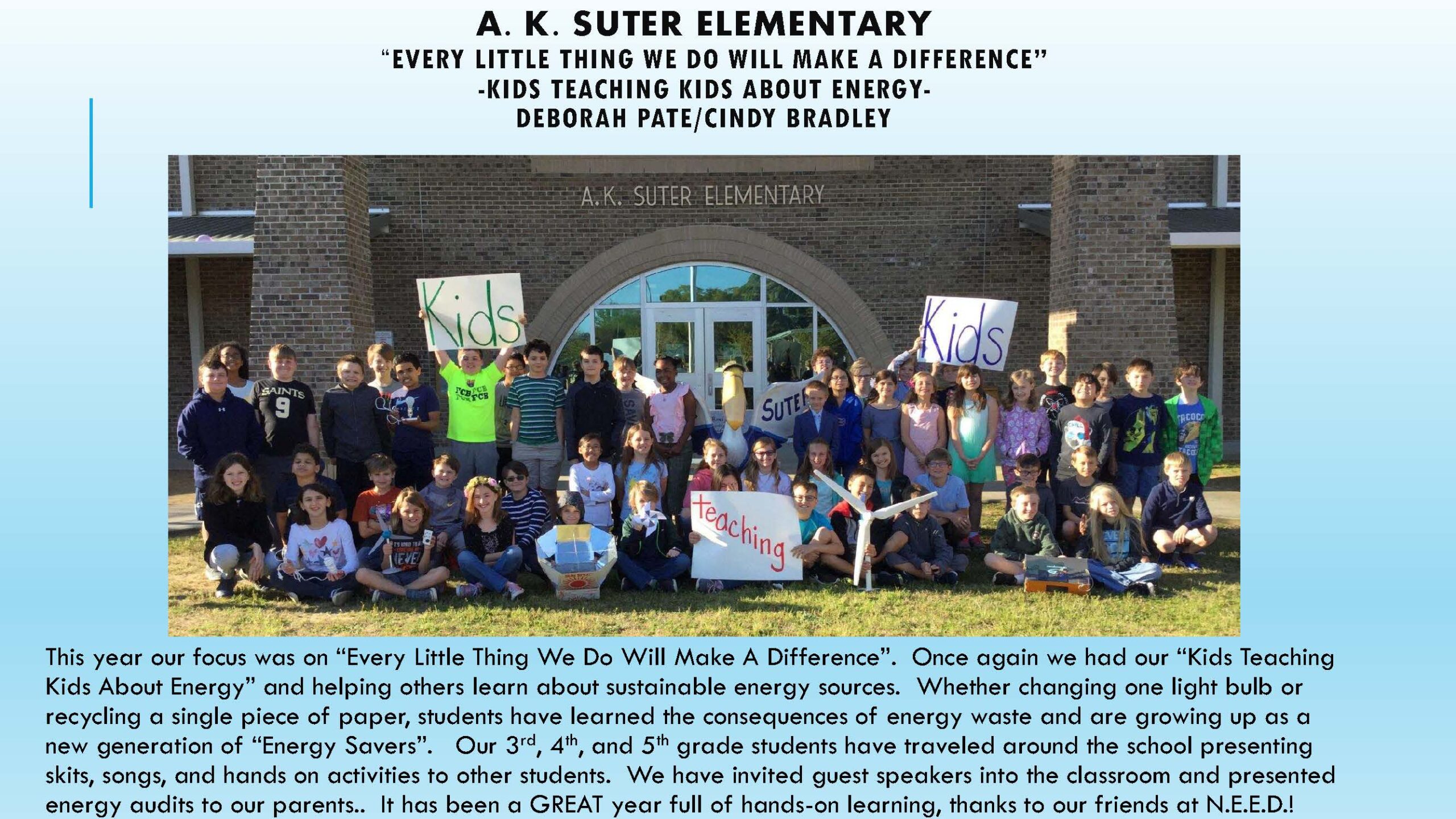 AK Suter Elementary Cover 2019