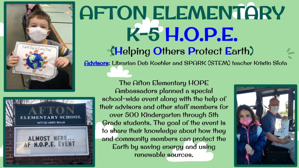 Afton Elementary School 2019 Project